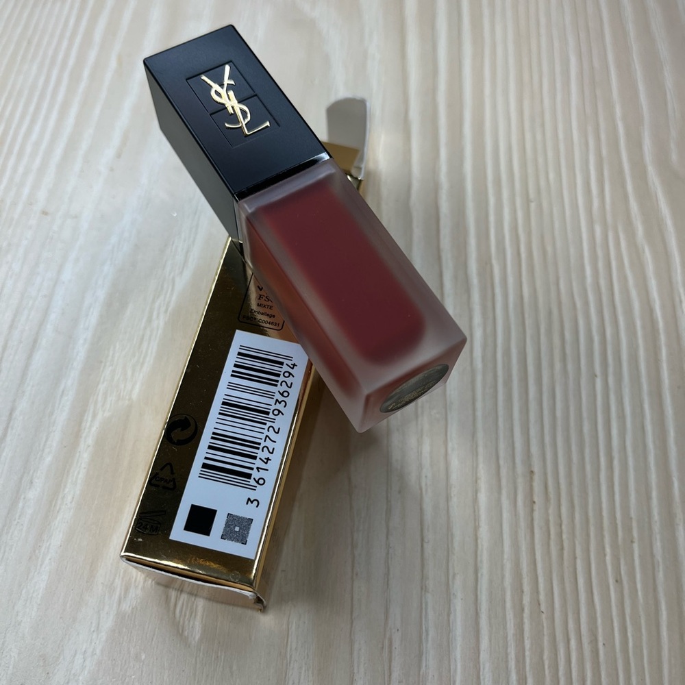 Yves Saint Laurent Tatouage Couture Velvet Cream Lipstick - Rouge Rebel 212 - Picture 5 of 7